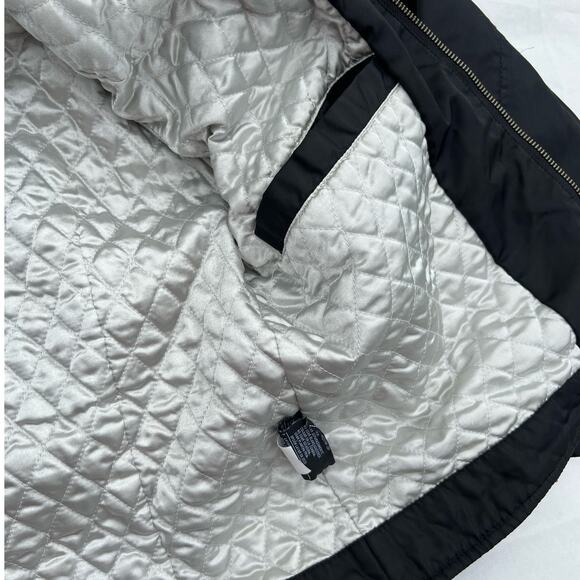 Harley-Davidson Black Nylon Bomber Jacket Quilted Lining & Embroidered Medium - Picture 10 of 13